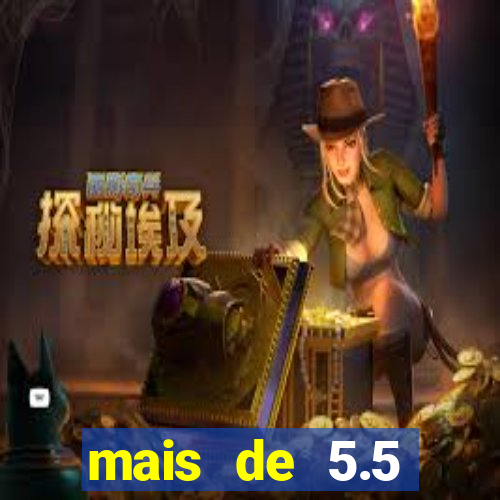 mais de 5.5 escanteios o que significa